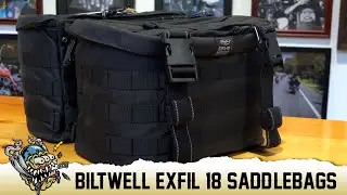 Biltwell Exfil 18 Saddlebags Overview - DeadbeatCustoms.com