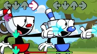 Cuphead KILLS Mugman but Friday Night Funkin be like (FNF Mod)