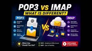POP3 vs IMAP Explained in Hindi | What’s the Difference & Which One Should You Use?
