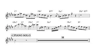 Entomology - Baptiste Herbin Solo Transcription (Eb). Transcribed by Arkady Dudka.