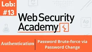 Password Brute-force via Password Change | Web Security Academy (Audio)