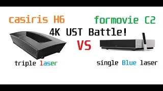 NEW Casiris H6 (triple laser) VS my OLD Formovie Cinema 2 (single blue laser)