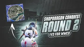 Snapdragon Conquest Round 2 Match 1 | 1v3 For WWCD | 6 Solo Finishes | Competitive Gameplay |