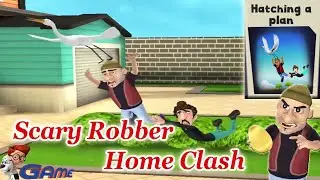 Golden Rare Egg has blown the Robbers away😂😂(HATCHING A PLAN) -Scary Robber Home Clash Updates GAME