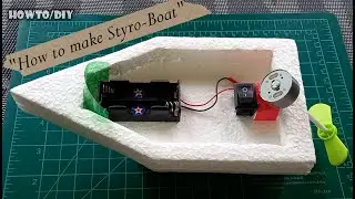 How to make Styro Boat