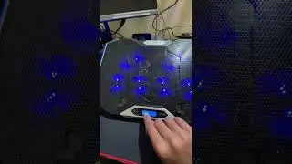 RGB ice cooler for laptop best for gamming laptop heating 🔥🔥🔥🥵🥶