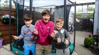 slomo beelden battle #3 ( op de trampoline )