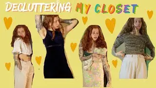 Decluttering my closet!! (hopefully for the last time)  ❊