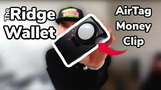 Ridge Wallet with AirTag Money Clip Unboxing and Review