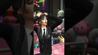 Sims 4 Wednesday & Enid Sinclair Afternoon Routine