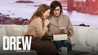 Linda Evangelista Reacts to BIG Nostalgic Surprise from Drew Barrymore!