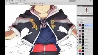 Kingdom Hearts speed drawing