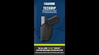 TecGrip FormLok  - Custom moldable nylon holster #shorts #tecgrip #formlok