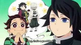giyu wants to become Shinazugawa's friend | Demon slayer Season 4 | Episode 7 Eng Sub