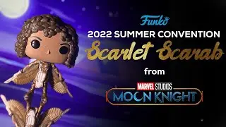 Unboxing Scarlet Scarab from Marvel Studios' Moon Knight (2022 Summer Convention Funko Pop!)