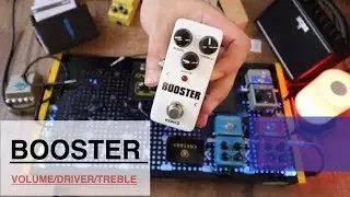 KOKKO BOOSTER - MINI Pedal de GANHO para GUITARRA