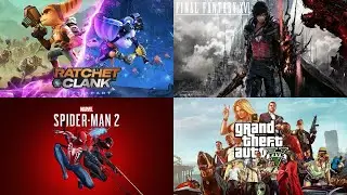 Ratchet and Clank Rift Apart - Final Fantasy XVI - Marvel's Spider-Man 2 - Grand Theft Auto 5 | PS5
