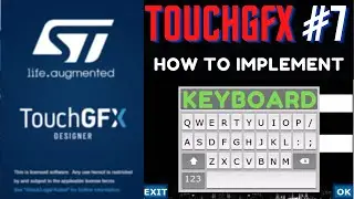 Touch GFX #7. How to Implement Keyboard