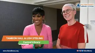 Tamron Hall and Lish Steiling! @ Central Library