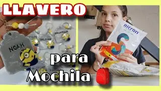 LLAVERO en Porcelana Fria |Te enseño a hacerlo #tutorial #manualidades