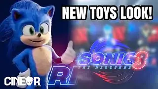 New Look At Sonic Movie 3 Toys Figures!