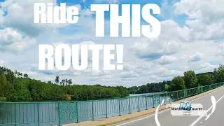 Best motorcycle roads - Nice trip with lots of curves and views in Belgium + GPX ROUTE