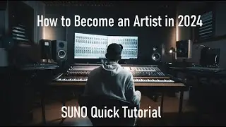 How to Become an Artist in 2024. SUNO Quick Tutorial. Best AI Tools for Music Generation.