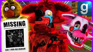 Gmod FNAF | The Hunt For Foxy Jr. And Rick!