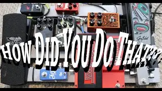 Break outside the Pedal board! Use your pedals in a new way.