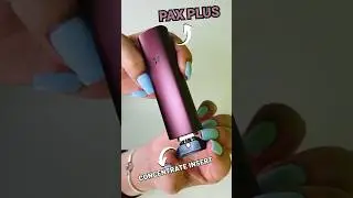 Vaporize Wax with the Pax Plus! 🍯 How to use the Concentrate Insert! ✨