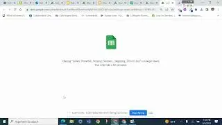 Uploading an Excel file and making it a Google Sheet