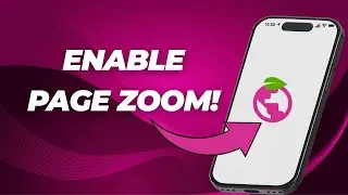 How to Enable Zoom on Page in Berry Browser (2026 Tutorial | Page Zoom Settings)