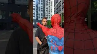 Spiderman is always there😍