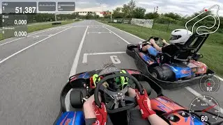 Looking for the best line | Karting @ Ada Huja Session #1