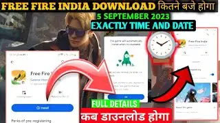 Free Fire India Kitne Baje Download Hoga | Free Fire India Download Nahi Ho Raha Hai | Download Date