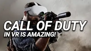 CALL OF DUTY IN VR, best VR shooting game experience | Contractors | Meta Quest 2 native gameplay