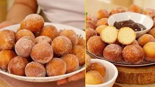 GOSTOSO IGUAL DONUTS E PRÁTICO IGUAL BOLINHO DE CHUVA - DUAS DELICIAS EM UMA RECEITA - Dika da Naka