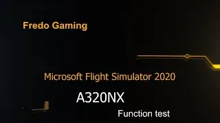 A320NX Test