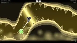 😈1700 ДЕМОНОВ!😈 Gold Temple by Serponge - Супер смешное и быстрое прохождение, ахах🤣 | Geometry Dash