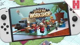 Ready to become the largest manufacturing factory? - Little Big Workshop Switch Gameplay