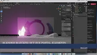 Blender Modelling Blocking Our Portals
