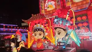 Lantern Carnival and Bamboo Theatre (Mid Autumn Festival) at Victoria park, Causewaybay,Hk