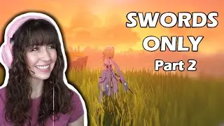 Kaeya + Amber's story quests! beating Genshin with ONLY sword characters? | Genshin Swords Only Pt 2