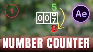 After Effects 2023：How to Make a Number Counter