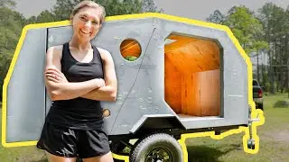 Alone In The Shop | Working On Teardrop Trailer Build
