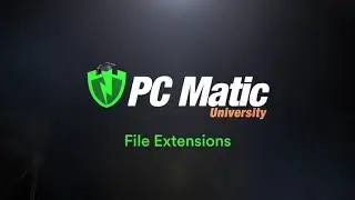 Computer Basics: What is a Windows File Extension?