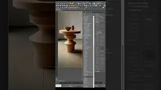 Skill no 22 How to create side tables  360 degree rotating tables in 3ds max
