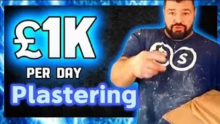 HOW TO EARN £1000 A DAY PLASTERING OVER ARTEX