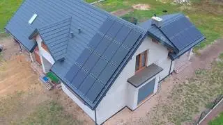 Instalacja fotowoltaiczna o mocy 7,93 kWp, falownik Solaredge - Obryte, gmina Obryte