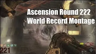 Ascension Round 222 Solo World Record - Flawless - Reset - Black Ops 1 Zombies - Montage